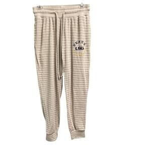 Louisiana State University Womens Size Small Sleepwear Joggers Ribbed